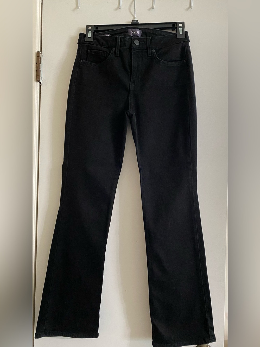 NYDJ Black Flare Jeans - Women's Wide Leg